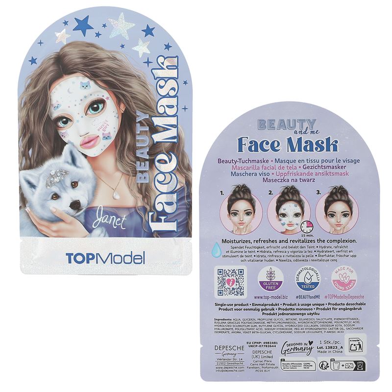 Top Model zaštitna maska Beauty & Me 36/1