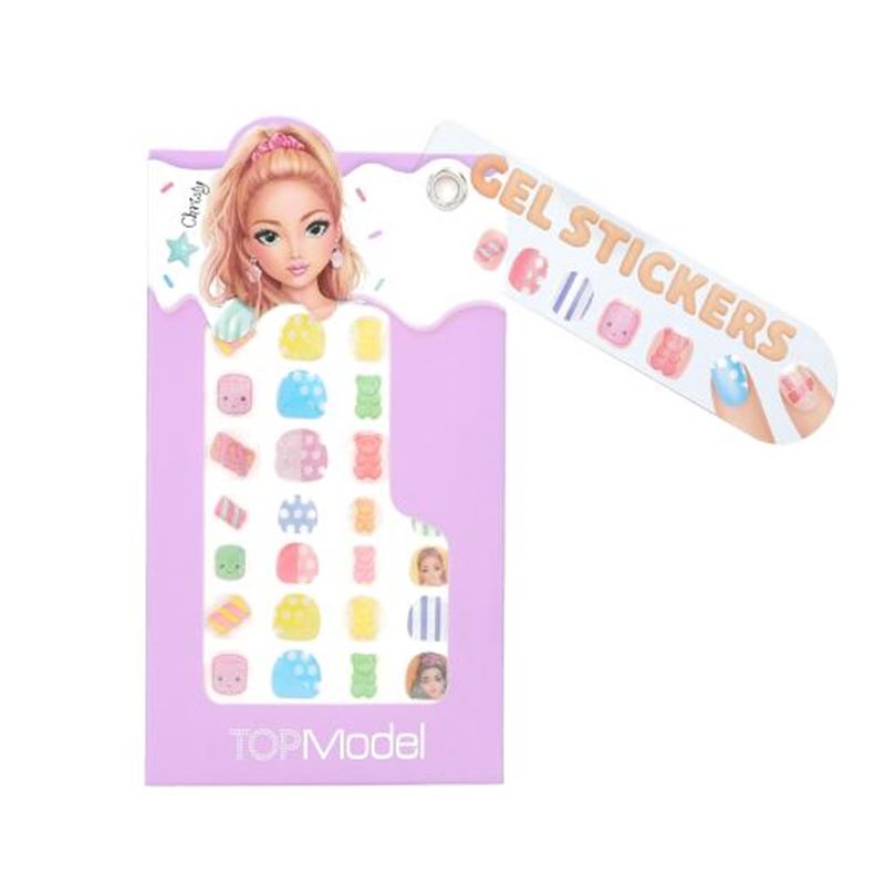 Top Model naljepnice za gel nokte CANDY GLAM