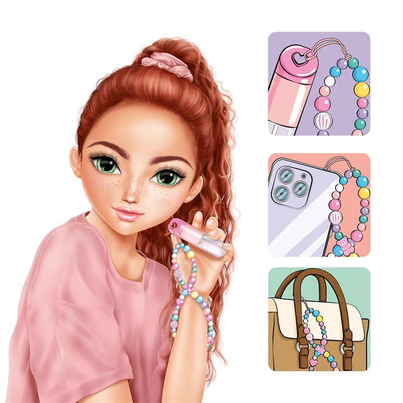 Top Model sjajilo za usne s privjeskom od perlica Candy Glam 10/1