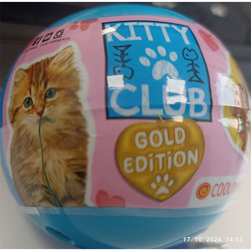 CT: Puppy club kitty club sweet heart gold edition - 50 mm caps