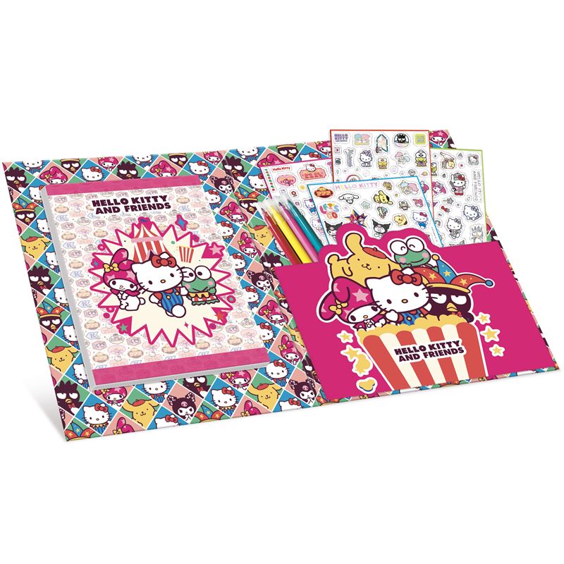 LIS: Hello Kitty i prijatelji bojanje super naljepnice