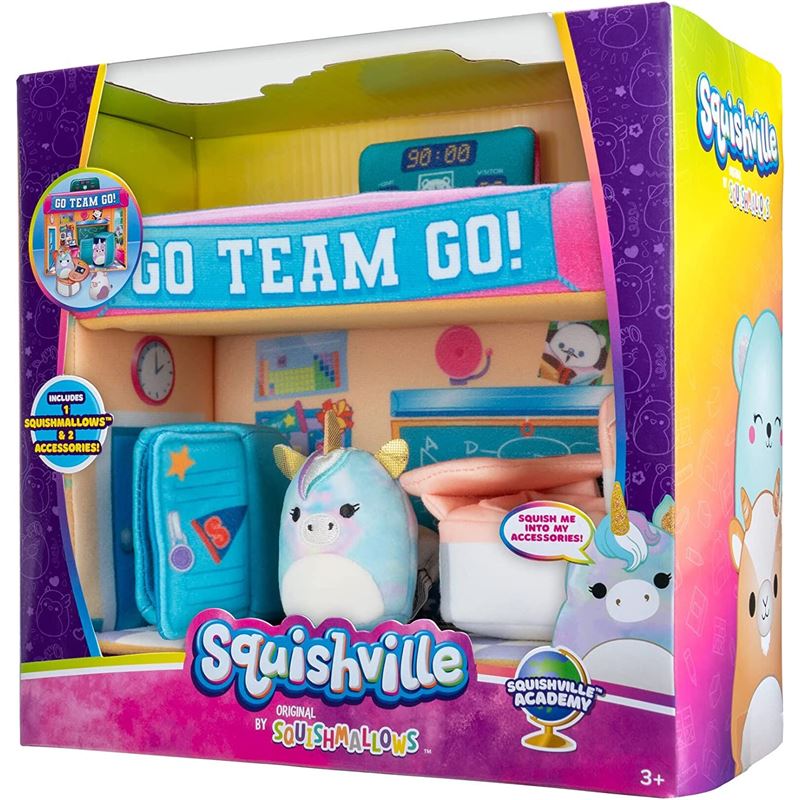 Squishmallows set za igru-Squishville akademija