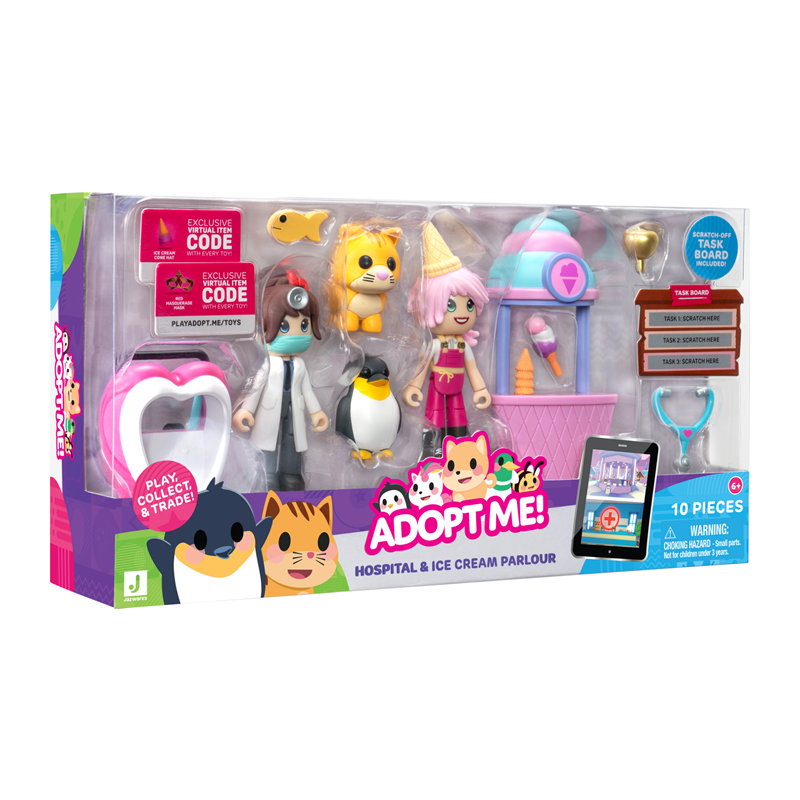 AME:Adopt Me - Friends pack figurice set - Bolnica i slastičarna