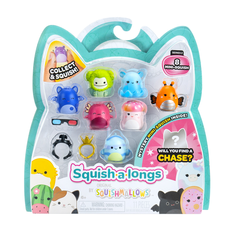 SQAL: Squish-a-longs - 8 pack - style 2 W2