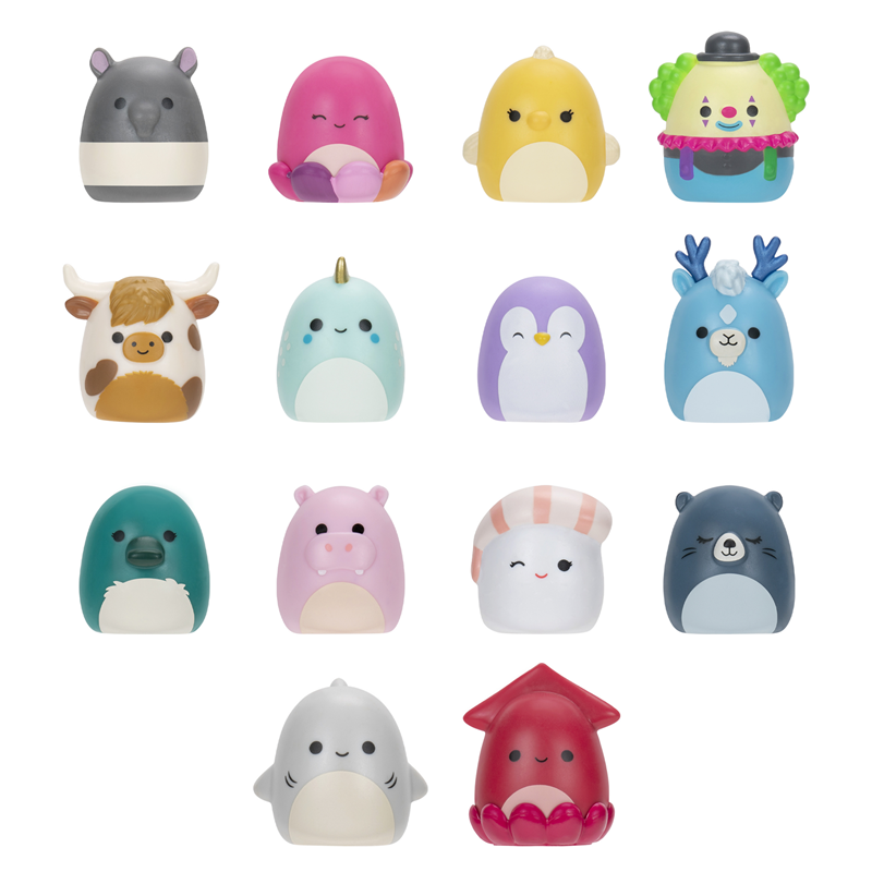 SQAL: Squish-a-longs - 14 pack - style 1 W2
