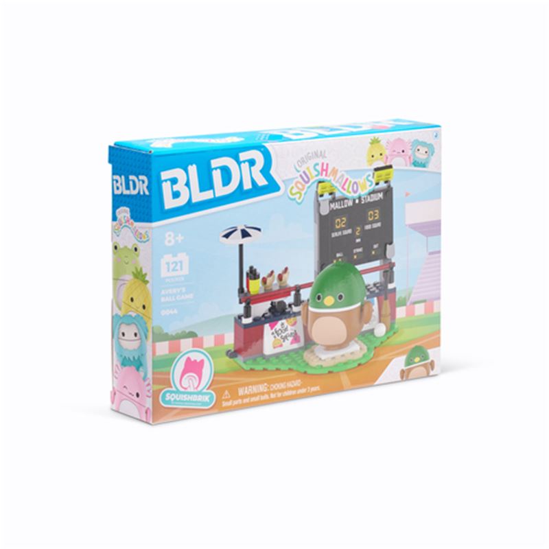 BLDR: SquisBLDR: Squishmallows set za slaganje - Sportski dan s Averyjem