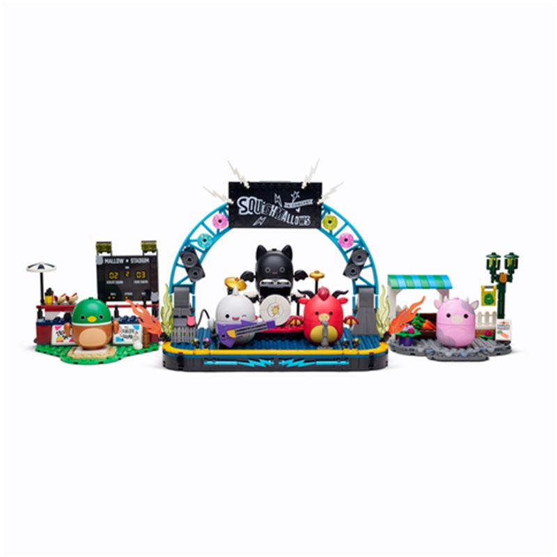 BLDR: Squishmallows set za slaganje - Squishmallows koncert