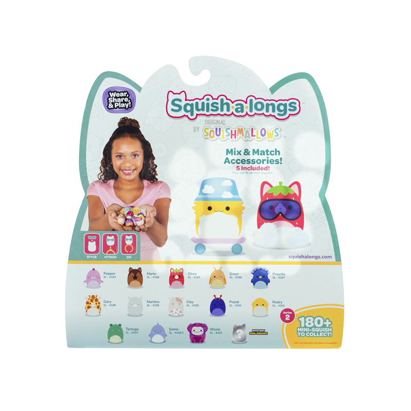 SQAL: Squish-a-longs - 14 pack - style 2 W2