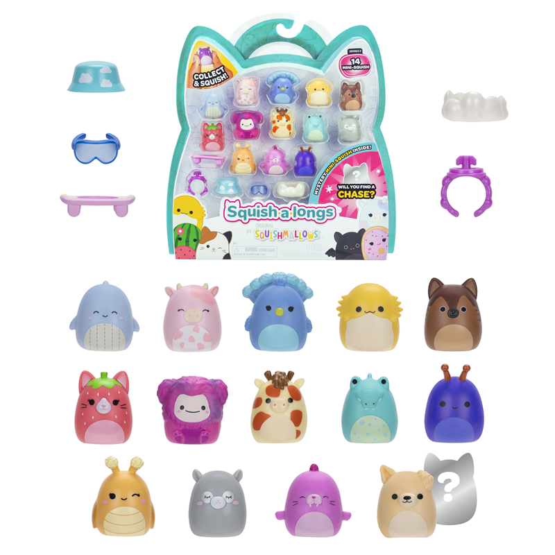 SQAL: Squish-a-longs - 14 pack - style 2 W2