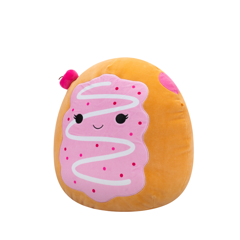 SQU: Squishmallows 35cm W21 - Perl - Roza pecivo od višnje