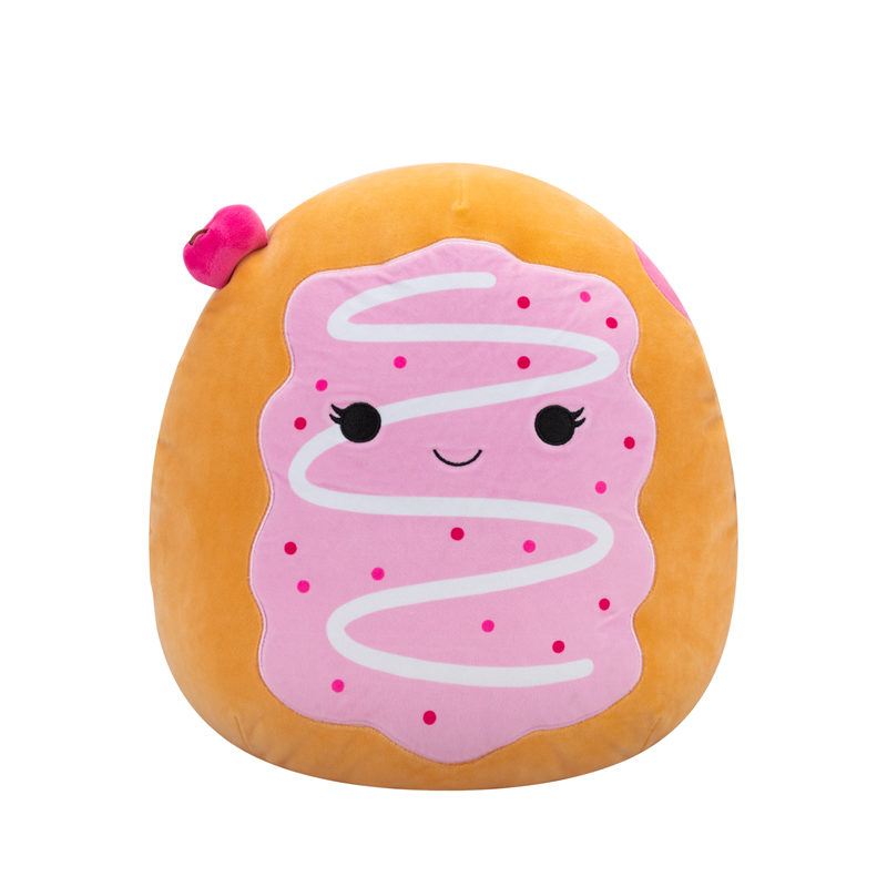 SQU: Squishmallows 35cm W21 - Perl - Roza pecivo od višnje