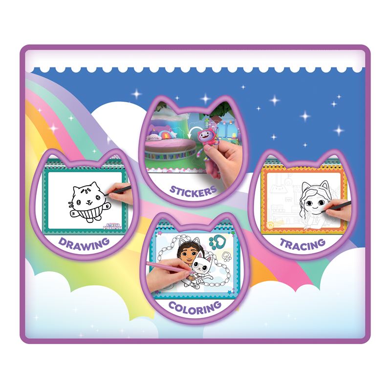 LIS: Gabby's Dollhouse čarobna knjiga Purr-ific nacrtaj i oboji (8)