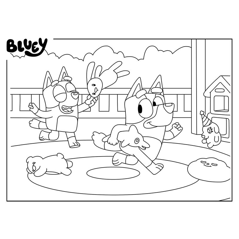 LIS: Bluey eco-puzzle mini df 24 fsc mix