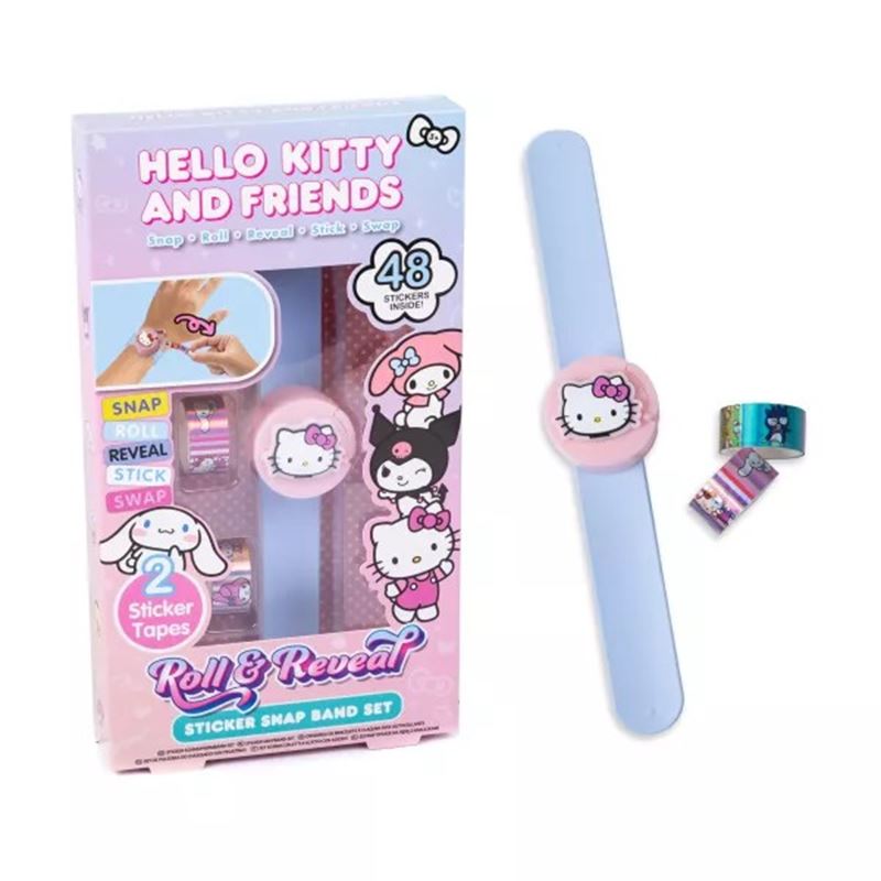 HELLO KITTY set narukvica sa naljepnicama