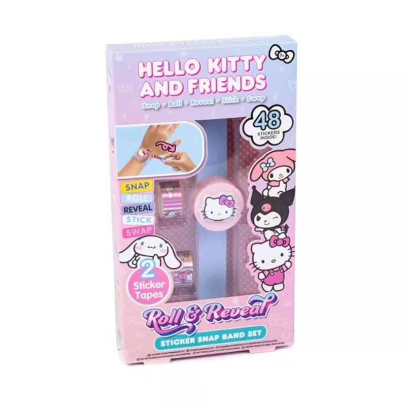 HELLO KITTY set narukvica sa naljepnicama