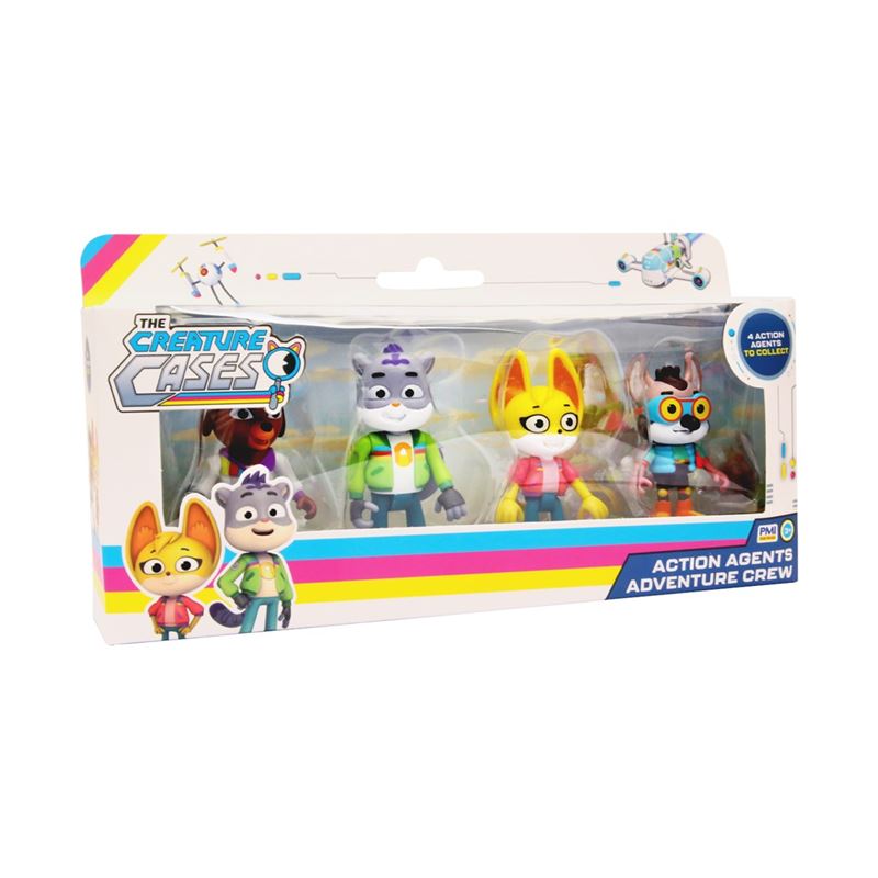CCS: Creature cases-pomična figurica 4PK