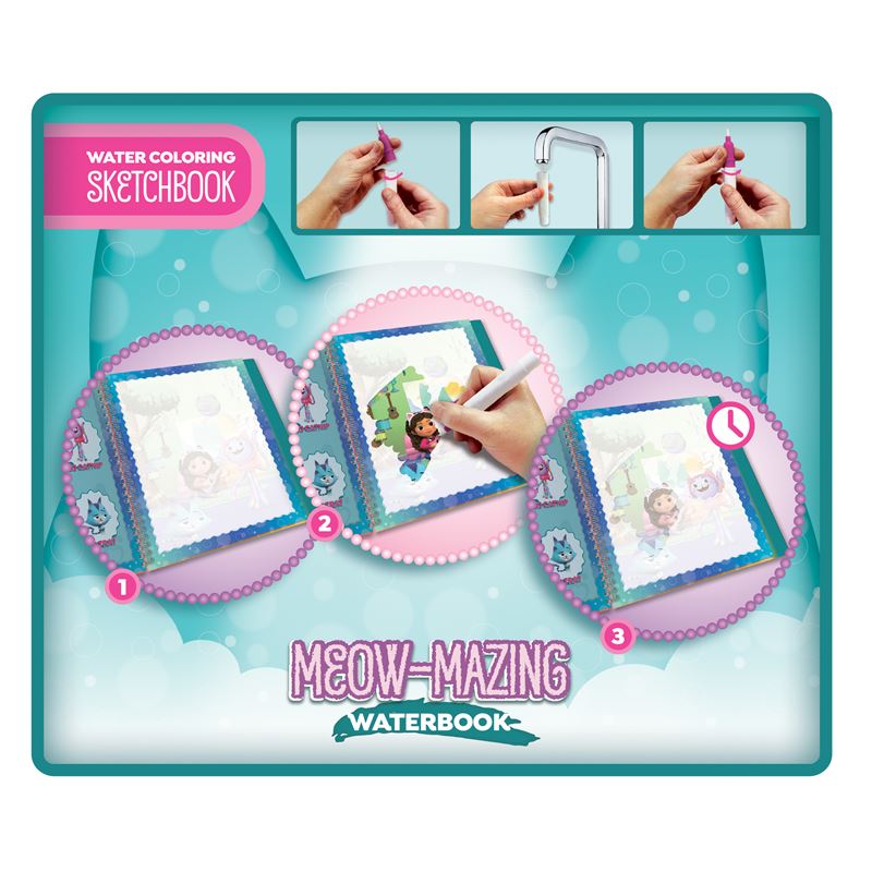 LIS: Gabby's Dollhouse čarobna knjiga Meow-mazing (8 display)