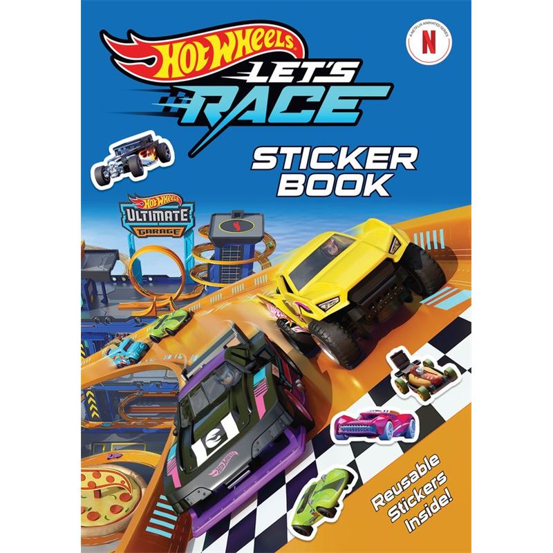 ALG: Hot Wheels sticker book
