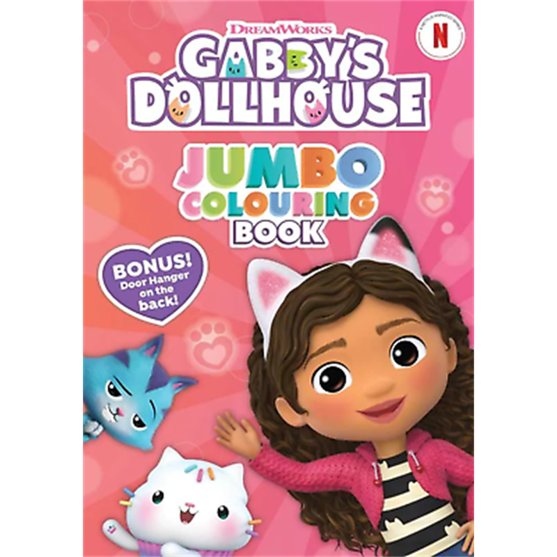 ALG: Gabby's Dollhouse jumbo bojanka