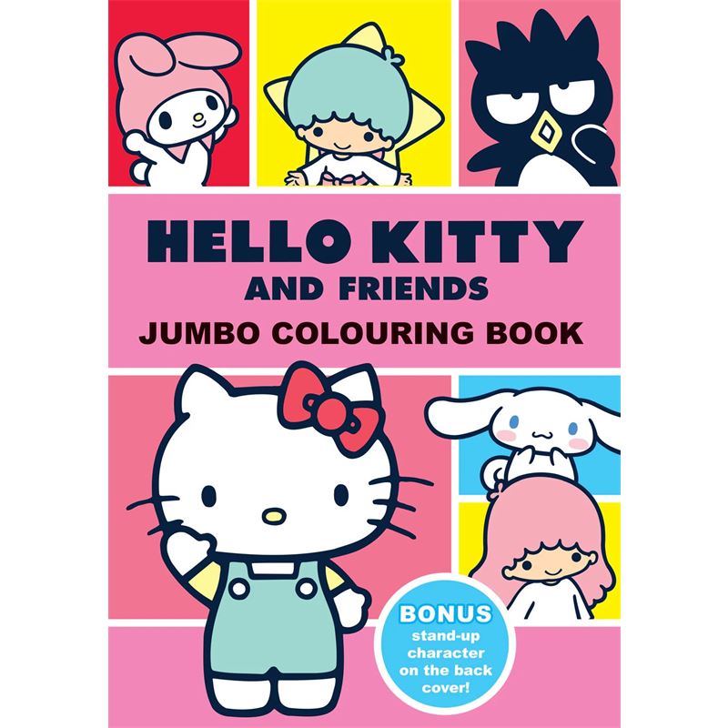 ALG: Hello kitty jumbo colouring book