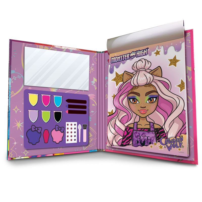 LIS: Monster High sketchbook fantastic make-up