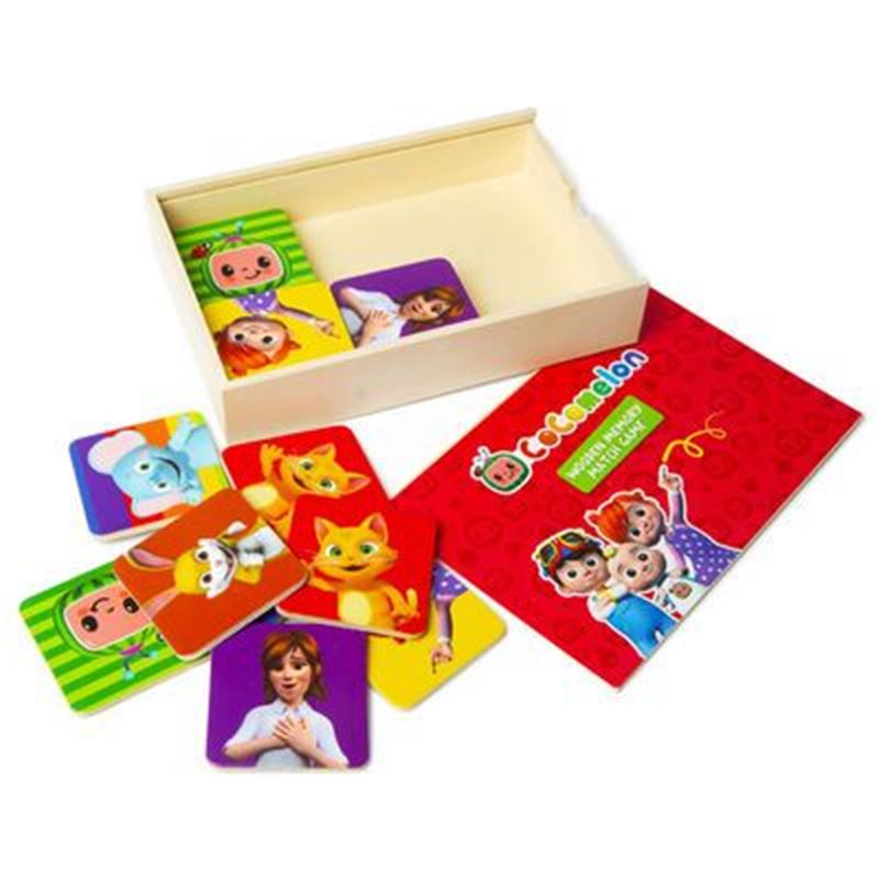 Cocomelon drvene memori igre