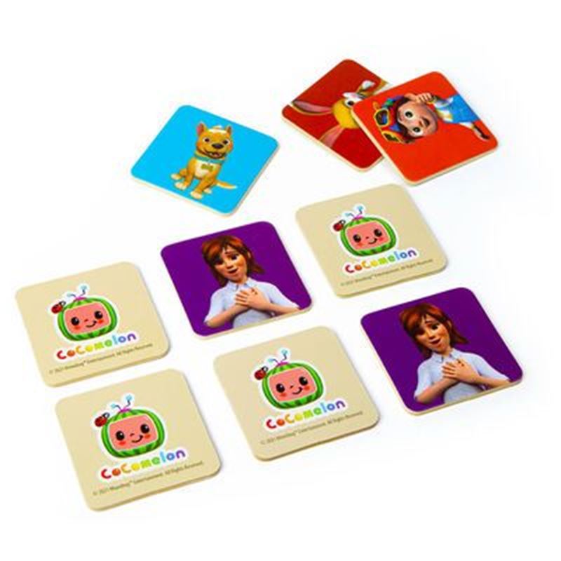 Cocomelon drvene memori igre