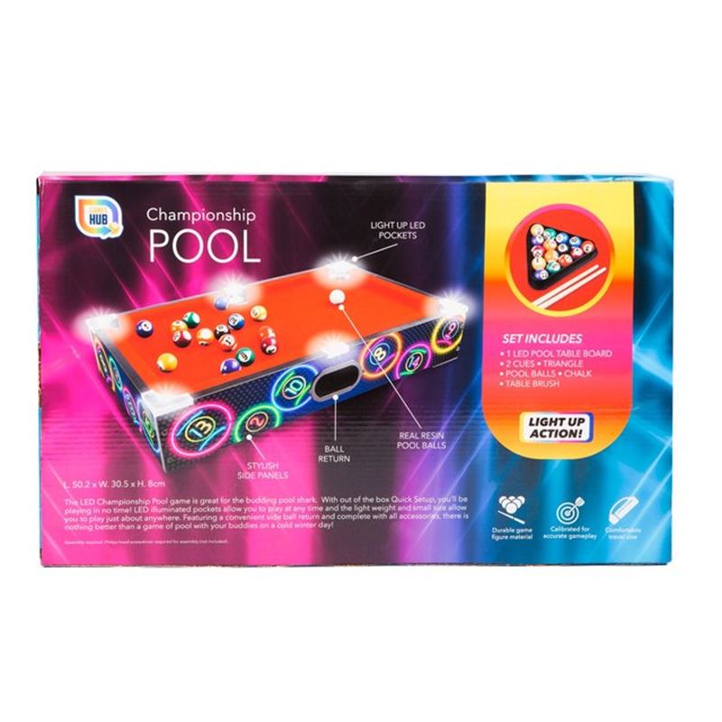 LED tabletop pool