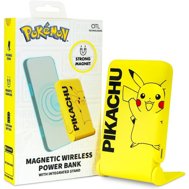 OTL: Pokemon Pikachu wireless magnetic power bank