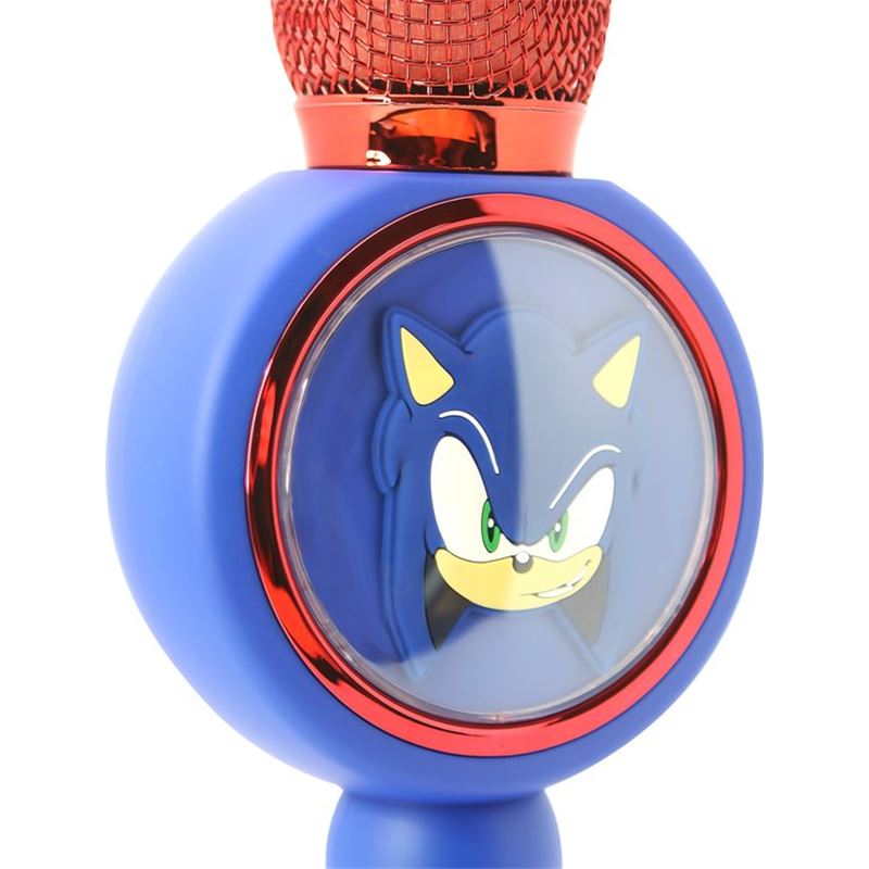 OTL: Sonic the hedgehog karaoke microphone led