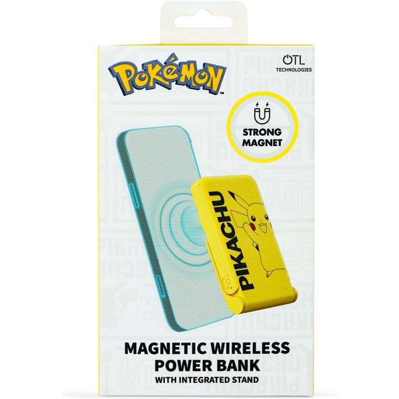 OTL: Pokemon Pikachu wireless magnetic power bank