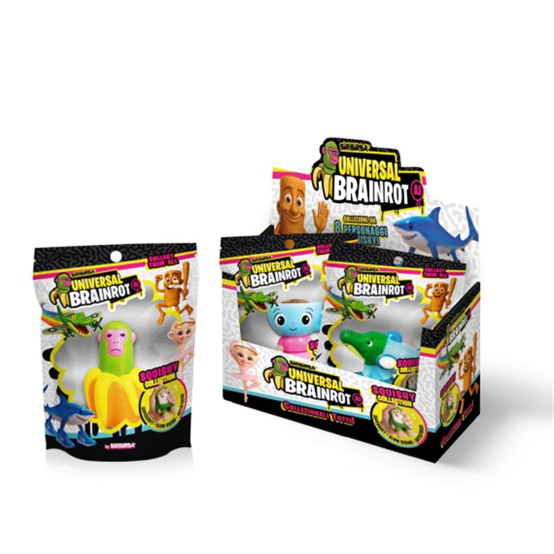 BRT: Brainrot AI: Squishy 7cm u vrećici (12 dis)