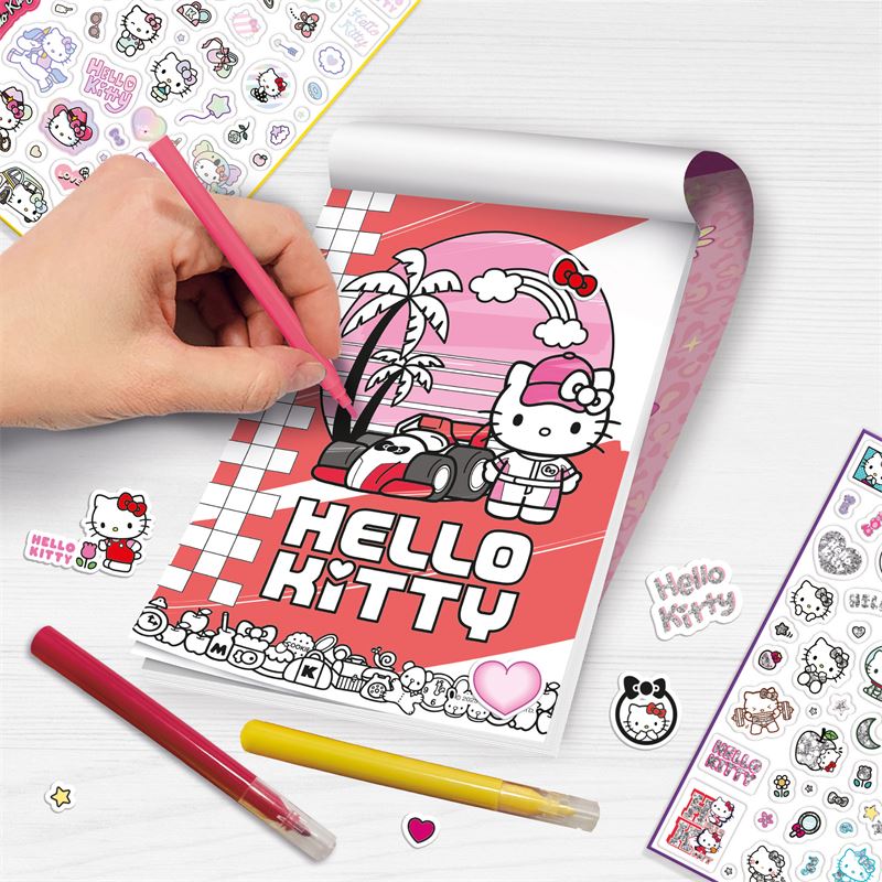 LIS: Hello Kitty bojanje super naljepnice display 12