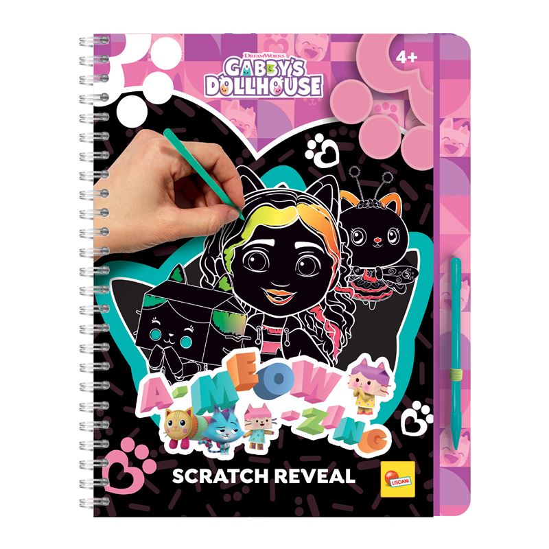 LIS: Gabby's Dollhouse čarobna knjiga A-meow-zing (12 display)