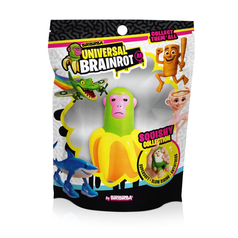 BRT: Brainrot AI: Squishy 7cm u vrećici (12 dis)