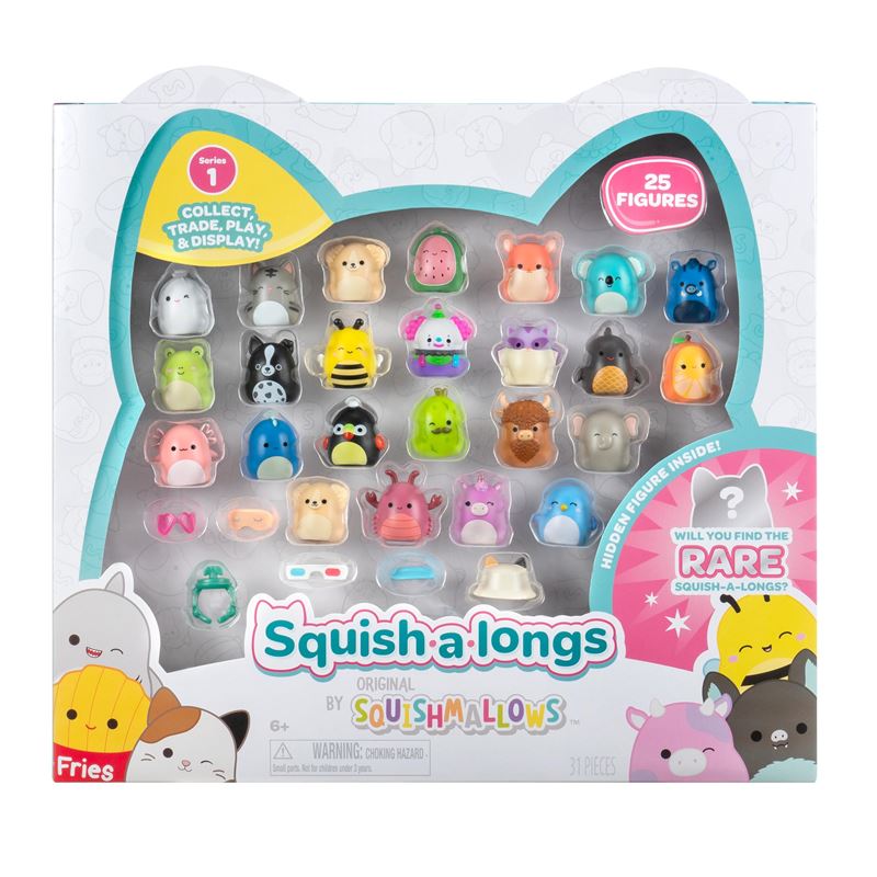 SQAL: Squish-a-longs - 25 pack - style 1 W1