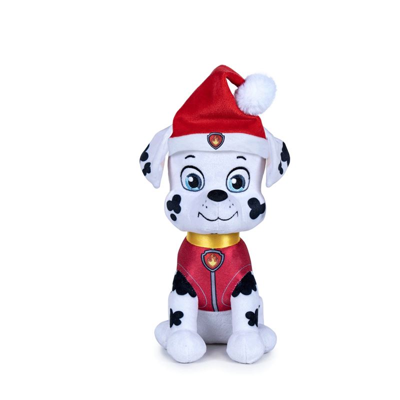 PBP: Paw Patrol Marshall Božićna plišana igračka 27cm