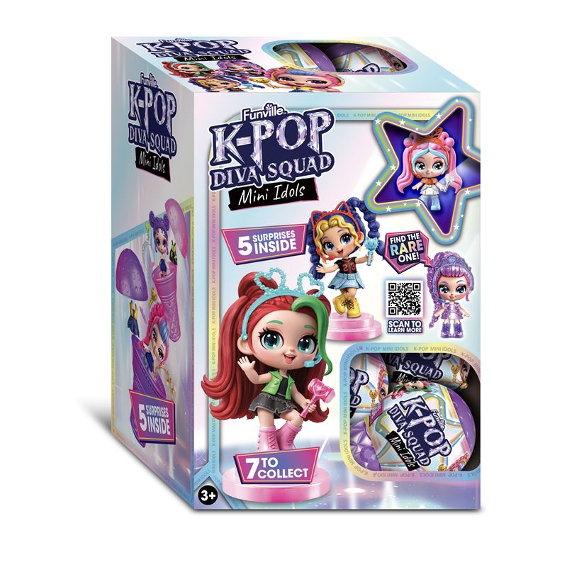 KPOP: K-POP diva squad - mini divas sort