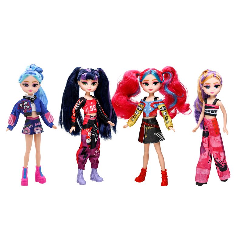 KPOP: K-POP diva squad - teen idols - lutka 24cm sort