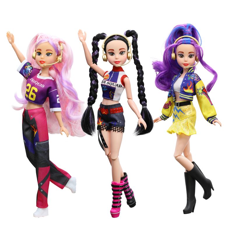 KPOP: K-POP diva squad - lutka 30cm sort