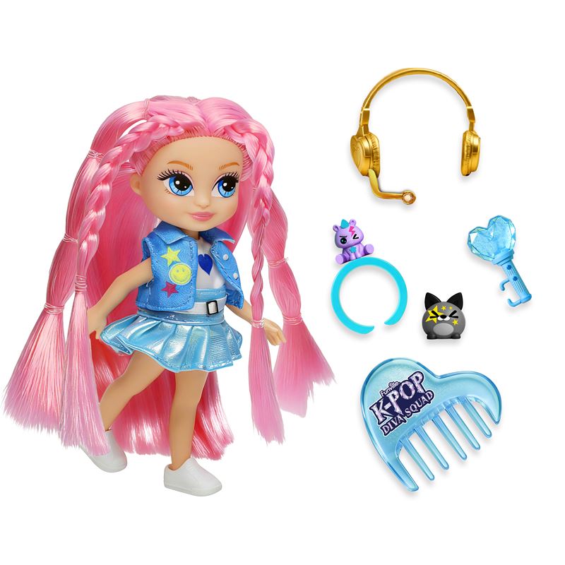 KPOP: K-POP diva squad - lutka 13cm sort