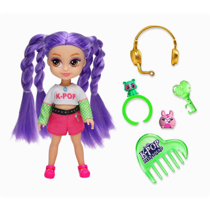 KPOP: K-POP diva squad - lutka 13cm sort