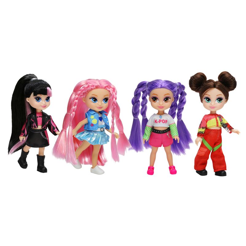 KPOP: K-POP diva squad - lutka 13cm sort
