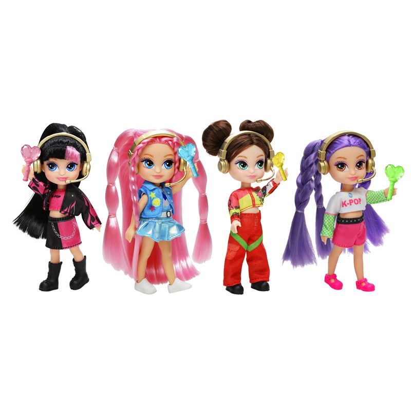 KPOP: K-POP diva squad - lutka 13cm sort