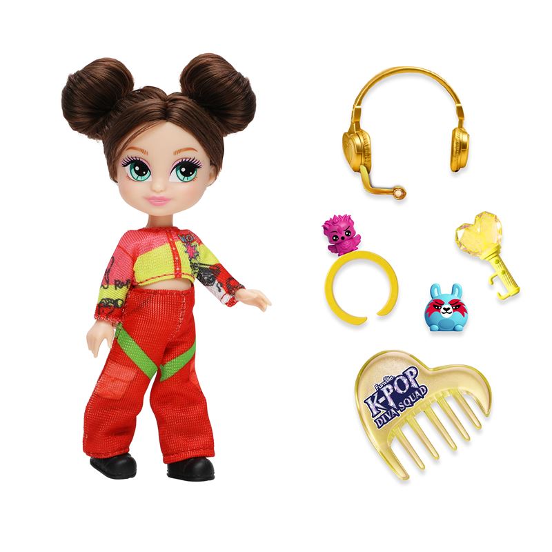 KPOP: K-POP diva squad - lutka 13cm sort