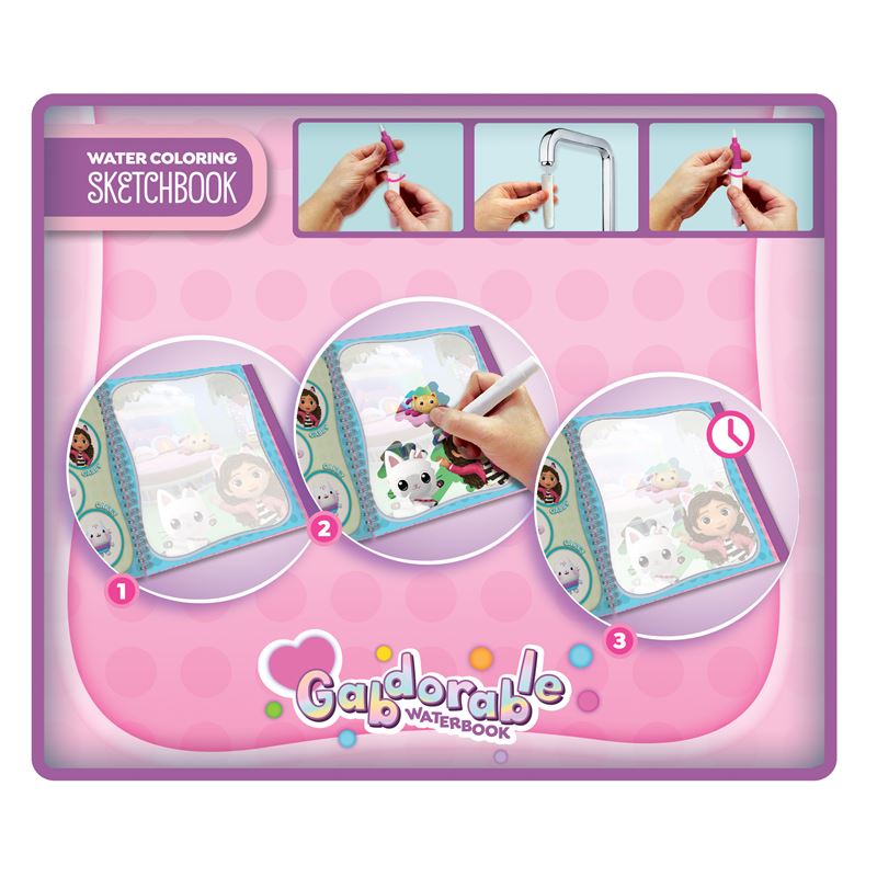 LIS: Gabby's Dollhouse čarobna knjiga Gardorable (8 display)