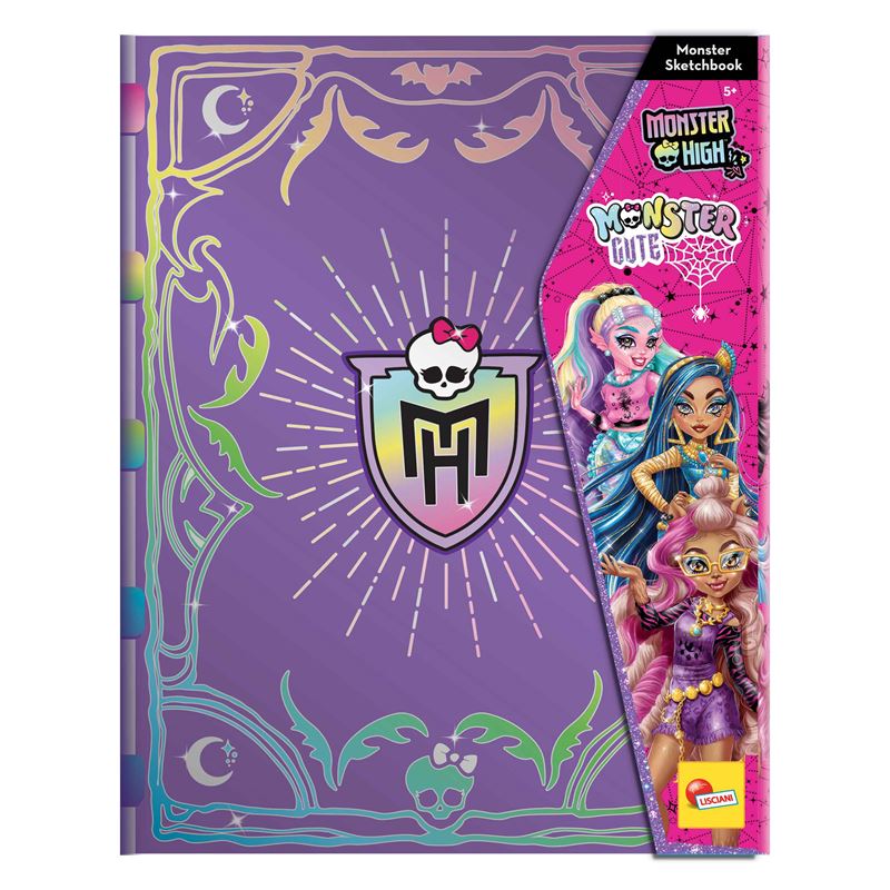 LIS: Monster High sketchbook slatka čudovišta