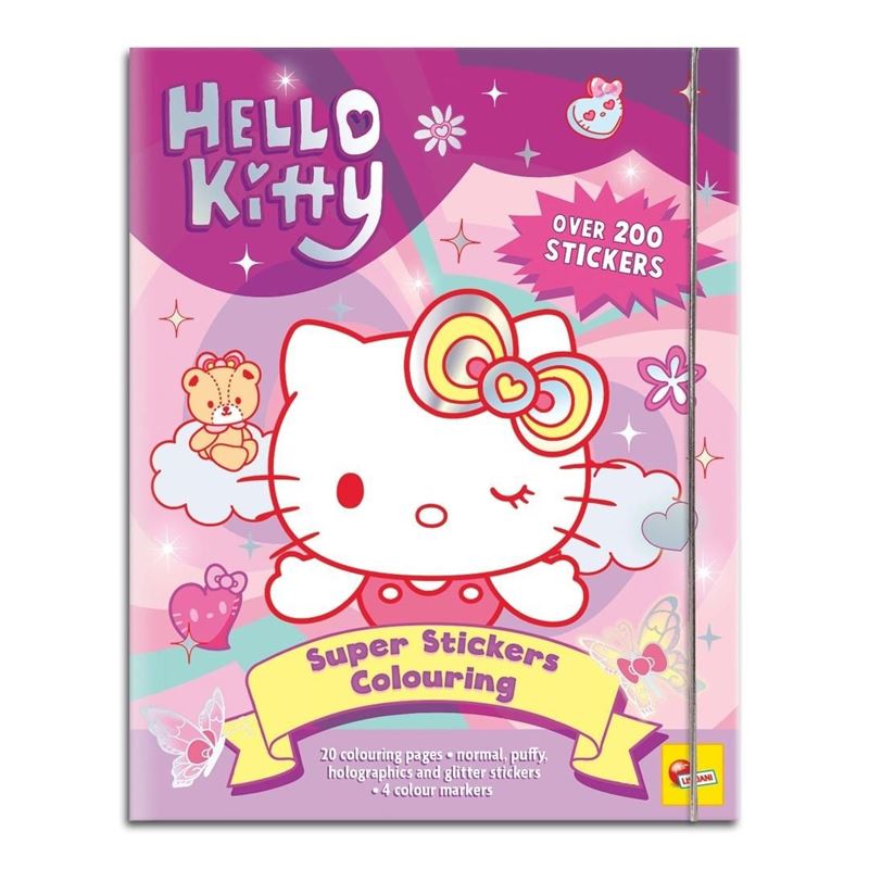 LIS: Hello Kitty bojanje super naljepnice display 12