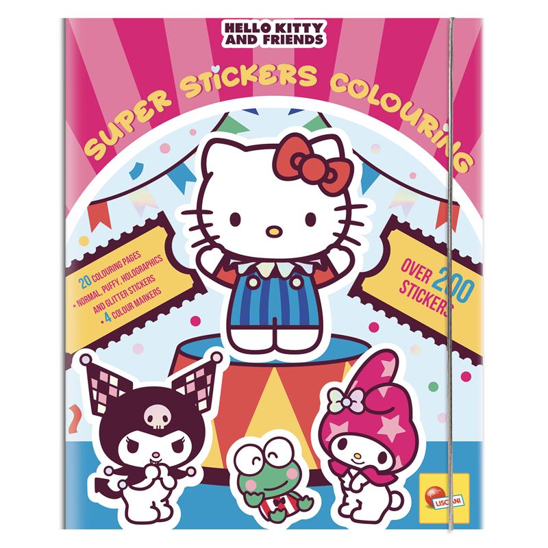 LIS: Hello Kitty i prijatelji bojanje super naljepnice