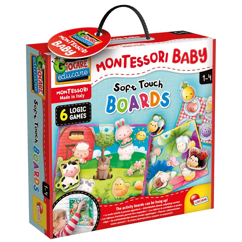 LIS: Montessori Baby soft touch slagalice